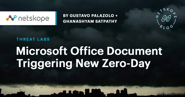 Microsoft Office Document Triggering New Zero-Day