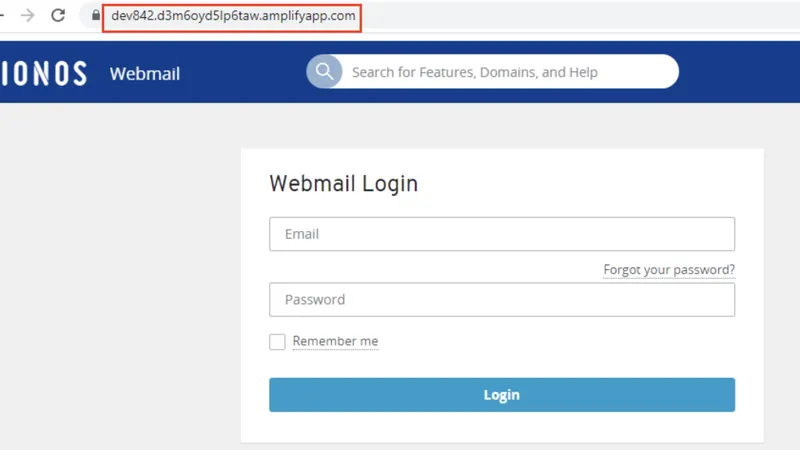 AWS Amplify Hosted Phishing Campaigns Abusing Telegram, Static Forms