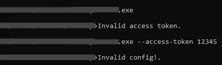 Example of how BlackCat cannot be executed without the correct token created by the attacker.