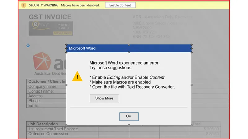 URSNIF Data Theft Malware Shared on Microsoft OneDrive
