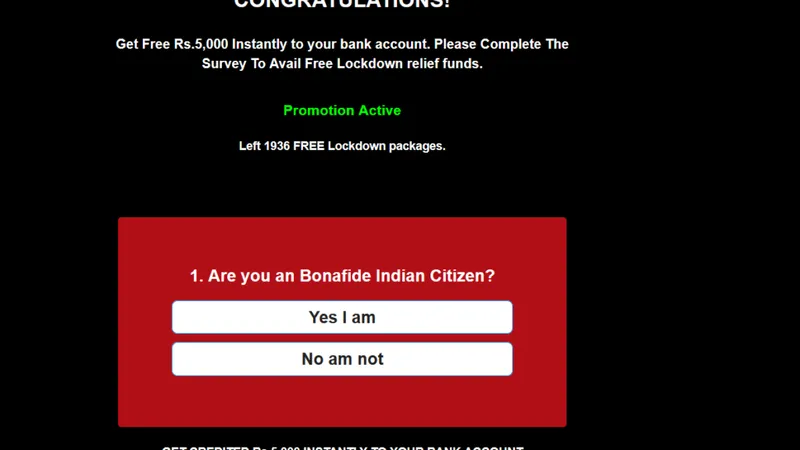 Blogspot Serves as a COVID-19 Scamming Hotspot