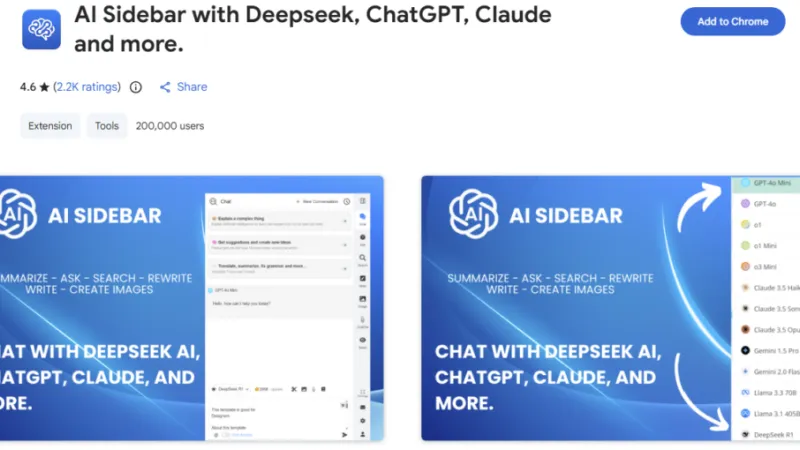 AI Sidebar Extension Monetizes Its Own Updates