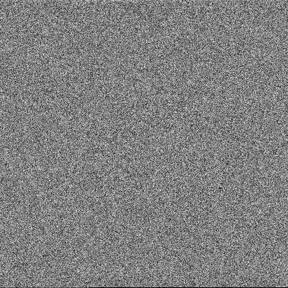The steganographic init-block.jpg image, a large square of subtly varying gray pixel blocks that encode the encrypted payload
