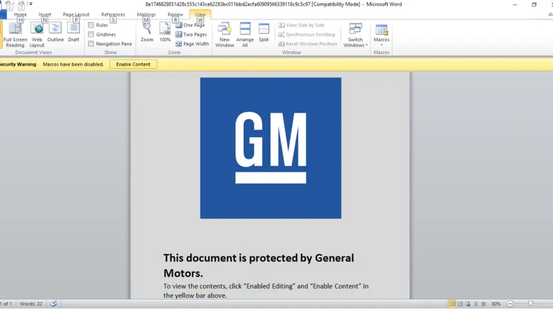 Not Laughing: Malicious Office Documents using LoLBins