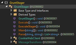 Screenshot of Final payload decompiled.