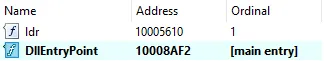 Screenshot of SquirrelWaffle “ldr” export function.