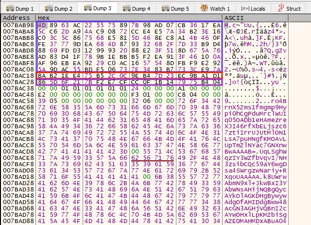 Figure showing BlackMatter’s decrypted configuration.