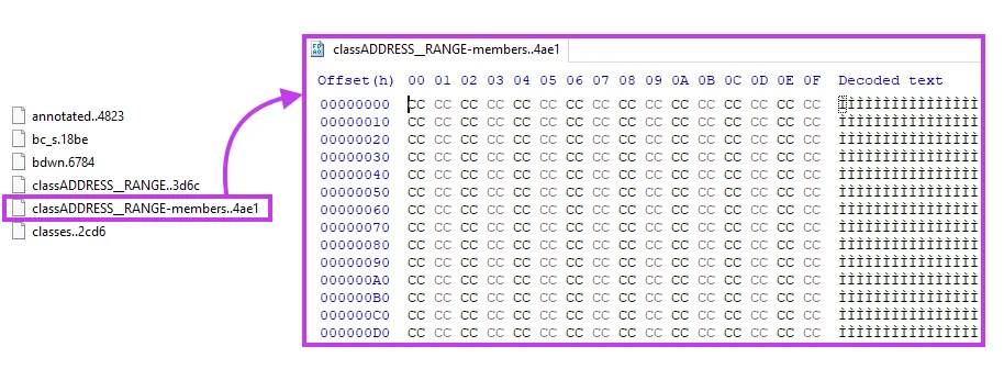 Screenshot of files wiped by WhisperGate.
